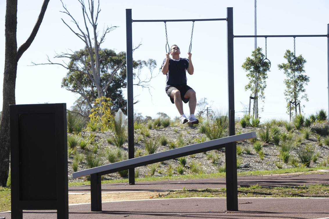 Exercise and fitness in Gregory Hills Parks